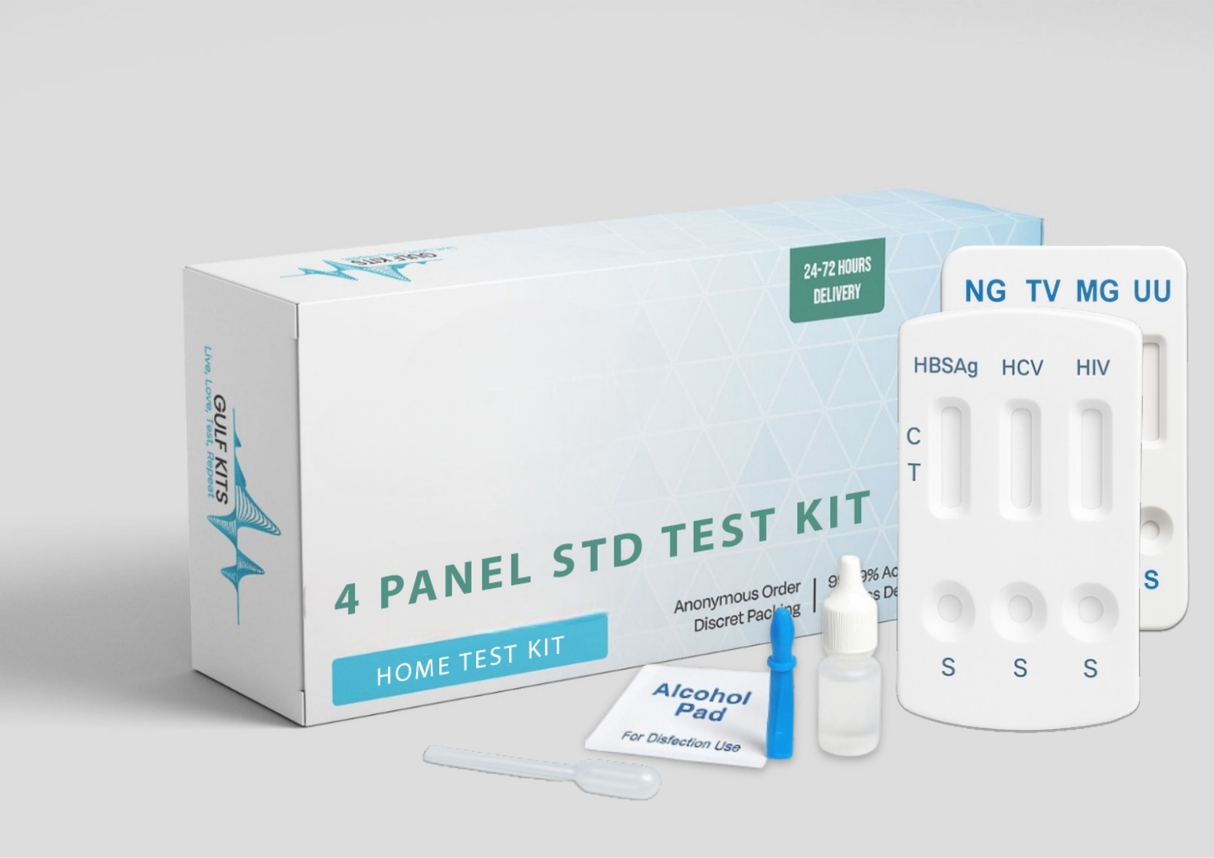 4 Panel STD Test Kits
