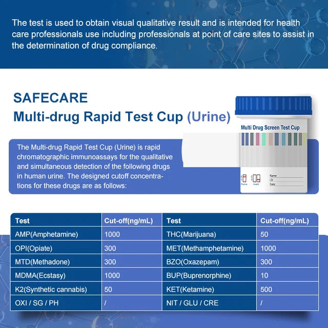 18 Panel Drug Test Cup