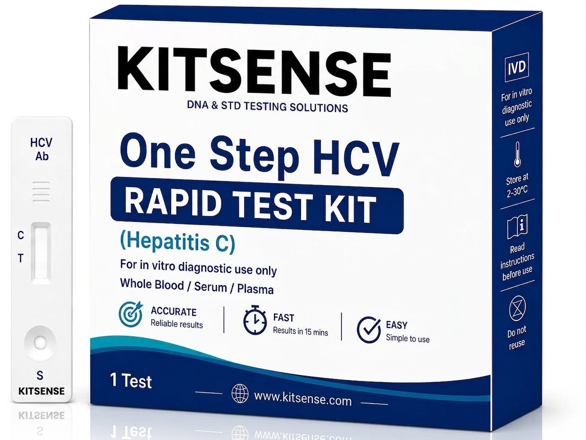 One Step HCV Rapid Test Kit (Hepatitis C)