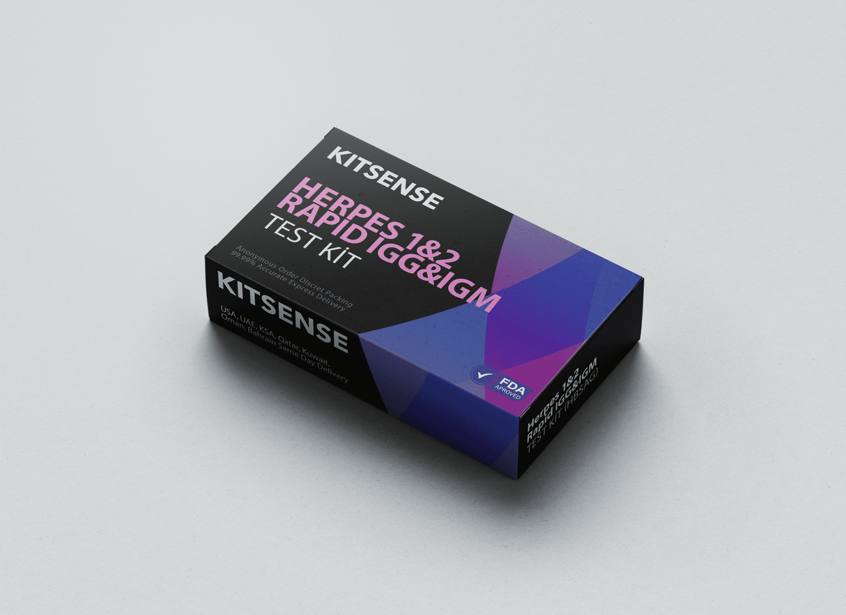 Herpes 1/2 IgG & IgM Combo Test Cassette