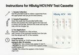 HIV/HBsAg /HCV/Syphilis (4 panel Combo Rapid Test Cassette)