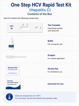 One Step HCV Rapid Test Kit (Hepatitis C)