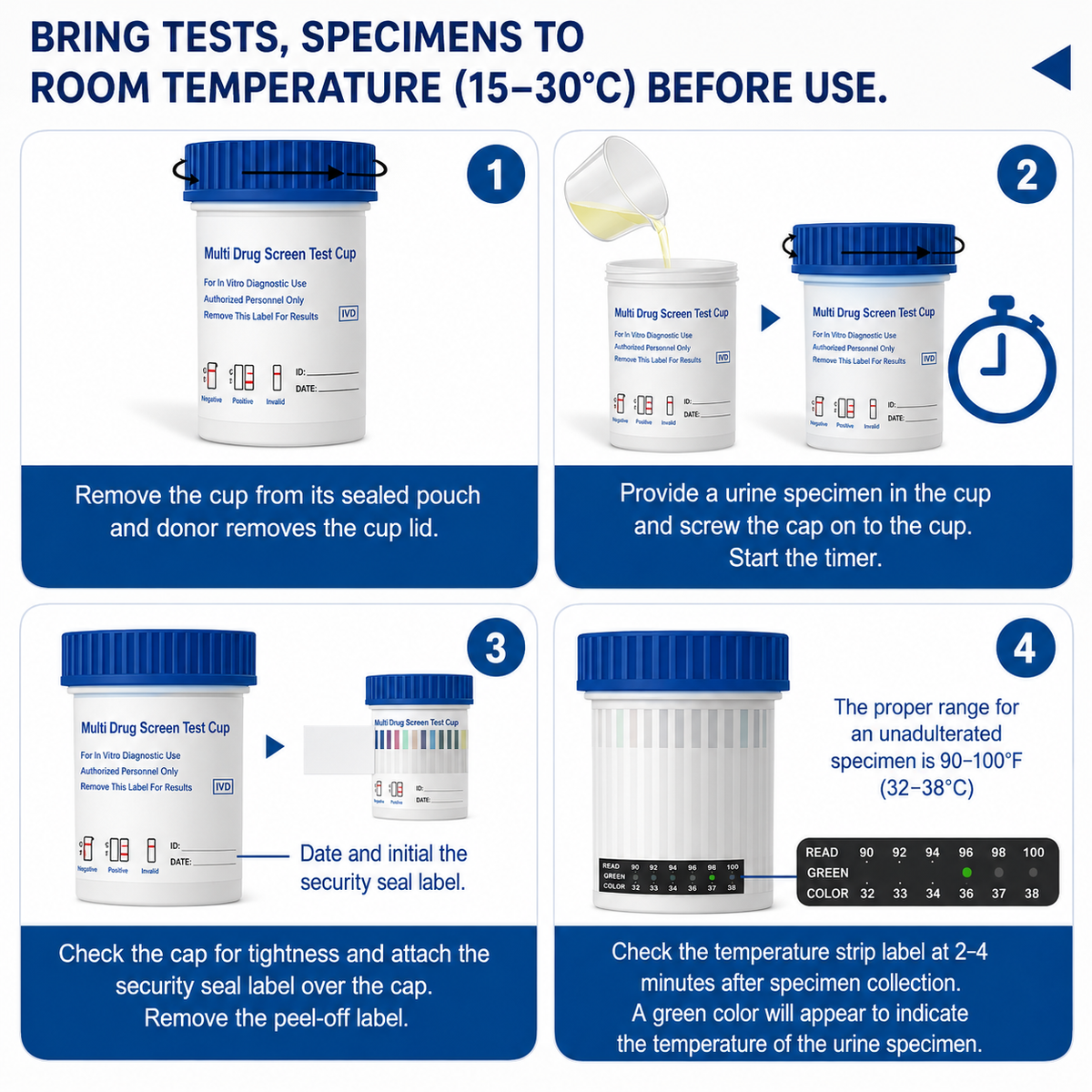 18 Panel Drug Test Cup