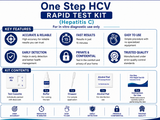 One Step HCV Rapid Test Kit (Hepatitis C)